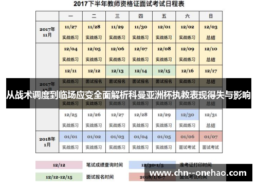 从战术调度到临场应变全面解析科曼亚洲杯执教表现得失与影响